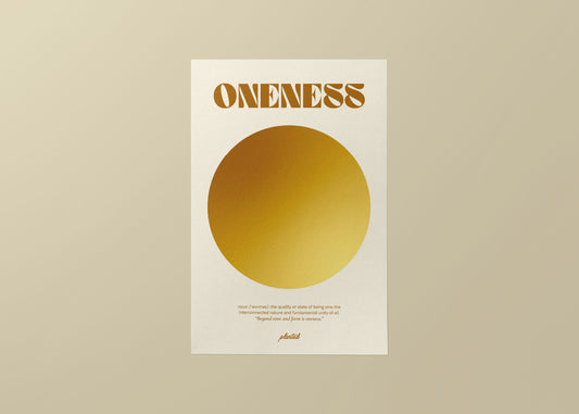 'Oneness' Poster